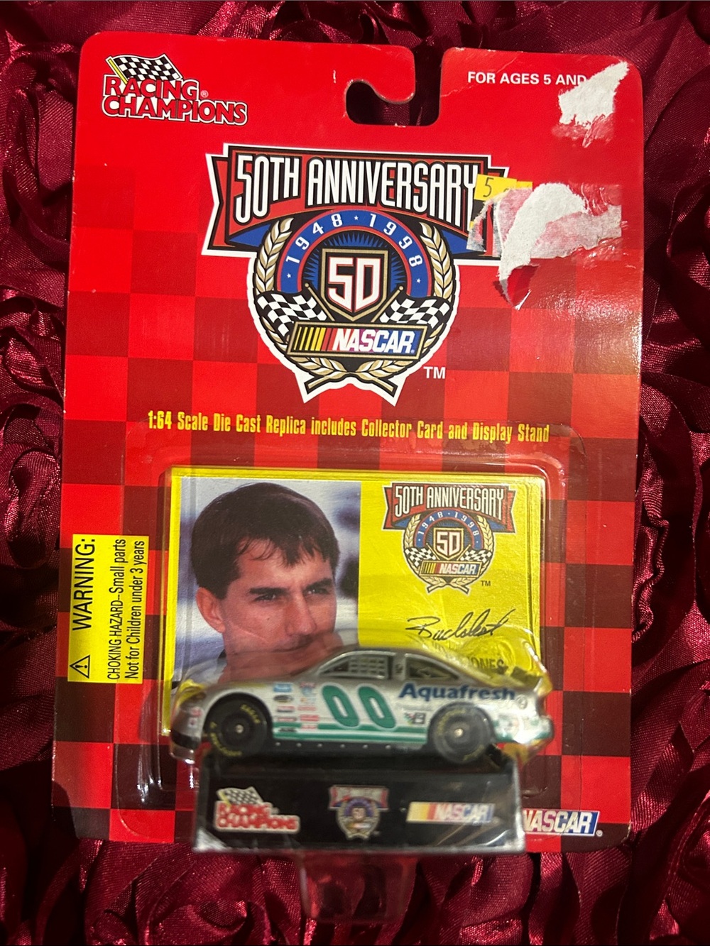 Racing Champions NASCAR 50th Anniversary #00 Aquafresh - Buckshot Jones